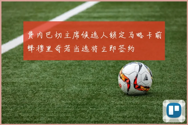 费内巴切主席候选人锁定马略卡前锋穆里奇若当选将立即签约